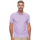 Men's Croft & Barrow&reg; Tailored-fit Polo, Size: Large, Brt Purple
