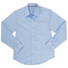 Husky French Toast School Uniform Classic Dress Shirt, Boy's, Size: 20 Husky, Blue