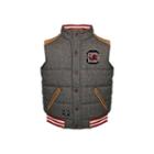 Men's Franchise Club South Carolina Gamecocks Legacy Reversible Vest, Size: Xl, Grey