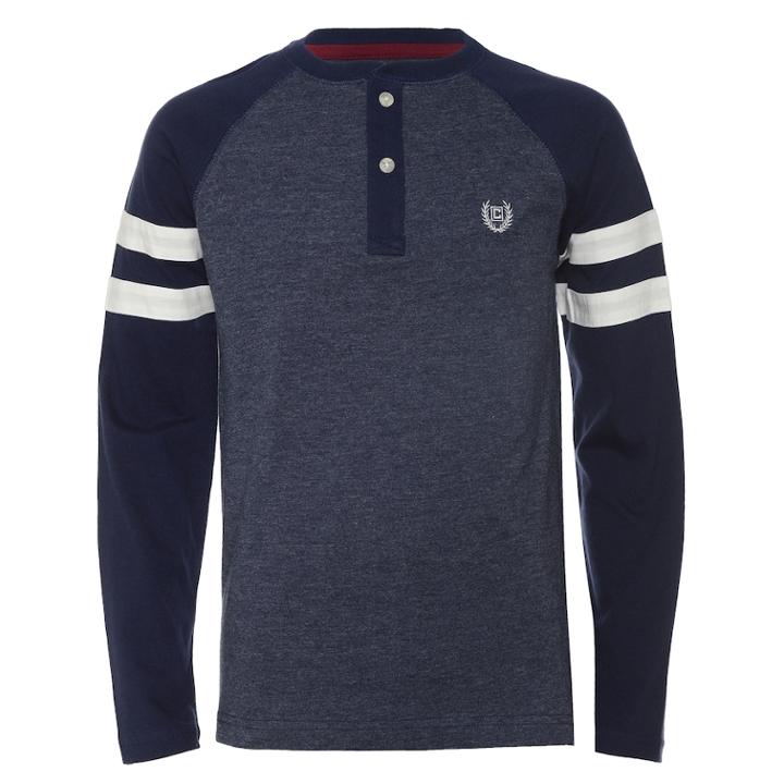 Boys 8-20 Chaps Vincent Henley, Size: 18-20, Blue