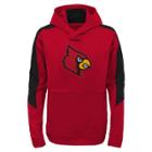 Boys 8-20 Louisville Cardinals Hyperlink Pullover Hoodie, Size: L 14-16, Dark Red