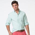 Men's Chaps Classic-fit Plaid Stretch Oxford Button-down Shirt, Size: Xxl