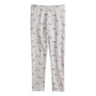 Girls 4-12 Jumping Beans&reg; Print Full-length Leggings, Size: 8, Light Grey