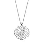Dayna U Alabama Crimson Tide Sterling Silver Pendant Necklace, Women's, Size: 18, Grey