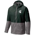 Men's Columbia Michigan State Spartans Roan Mountain Jacket, Size: Large, Green Oth