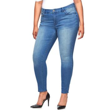 Plus Size Jennifer Lopez Modern Fit Skinny Jeans, Women's, Size: 16w T/l, Blue Other