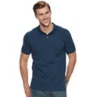 Big & Tall Sonoma Goods For Life&trade; Flexwear Modern-fit Stretch Pique Polo, Men's, Size: 3xl Tall, Blue