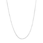 Everlasting Gold 14k White Gold Box Chain Necklace, Women's, Size: 20