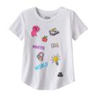 Disney's Girl Meets World Girls 7-16 Curved Hem Graphic Tee, Size: Xl, White