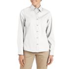 Dickies Poplin Shirt - Women's, Size: Xl, White Oth