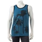 Men's Urban Pipeline&reg; All Over Palms Tank Top, Size: Large, Med Green