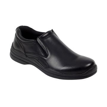 Deer Stags Goal Men's Slip-on Shoes, Size: 10.5 Wide, Black
