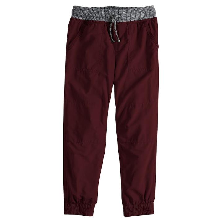 Boys 4-12 Sonoma Goods For Life&trade; Jogger Pants, Size: 5, Drk Purple