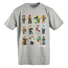 Boys 8-20 Roblox Character Tee, Size: Large, Grey
