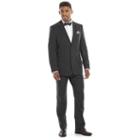 Men's Apt. 9&reg; Modern-fit Unhemmed Suit, Size: 38r 30, Black