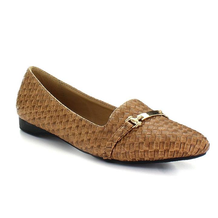 Seven7 Gigi Women's Buckle Flats, Size: 9, Beig/green (beig/khaki)