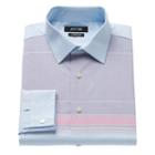 Men's Apt. 9&reg; Slim-fit Flex Collar Dress Shirt, Size: 17.5-34/35, Med Blue