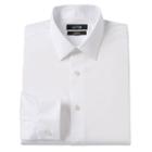 Men's Apt. 9&reg; Modern-fit Solid Stretch Spread-collar Dress Shirt, Size: 18 36/37, White