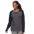 Plus Size Tek Gear&reg; Core Tee, Women's, Size: 1xl, Black