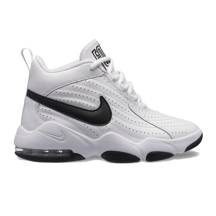 Nike Air Core Force Grade School Boys' Basketball Shoes, Size: 4, White