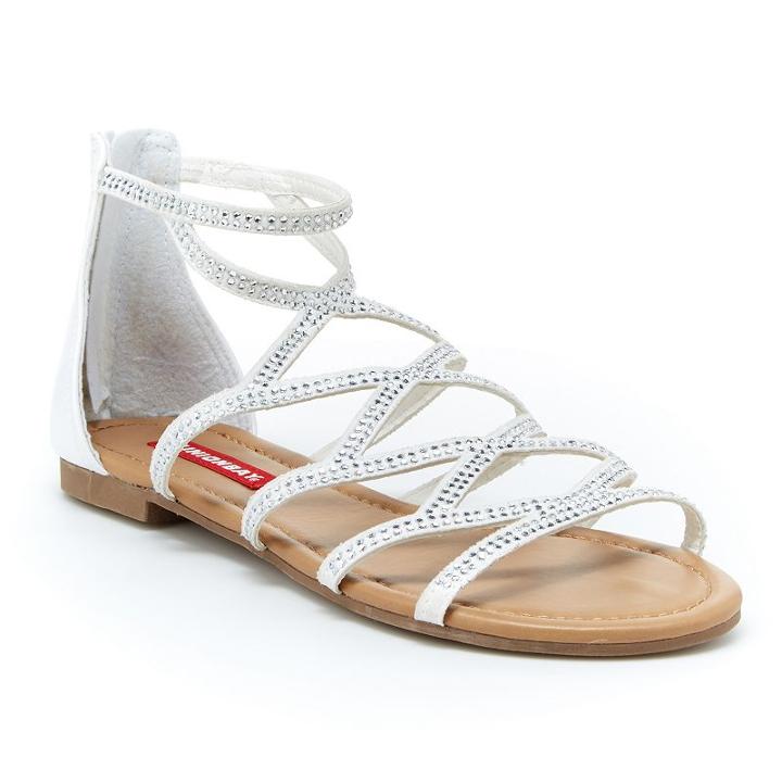 Unionbay Pride Women's Sandals, Girl's, Size: 6.5, White