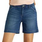 Women's Lee Tailored Chino Short, Size: 18 Avg/reg, Dark Blue