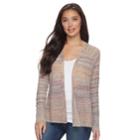 Petite Sonoma Goods For Life&trade; Ribbed Cardigan, Women's, Size: Xl Petite, Red