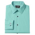Big & Tall Men's Apt. 9&reg; Slim Tall Stretch Spread-collar Dress Shirt, Size: 19 34/5t, Turquoise/blue (turq/aqua)