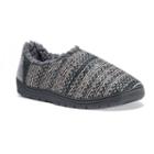 Muk Luks Men's John Slide Slippers, Size: Small, Dark Grey