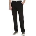 Men's Lee Performance Series Chino Straight-fit Stretch Flat-front Pants, Size: 36x30, Black
