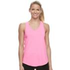 Women's Fila Sport&reg; Upf Racerback Workout Tank, Size: Large, Brt Pink