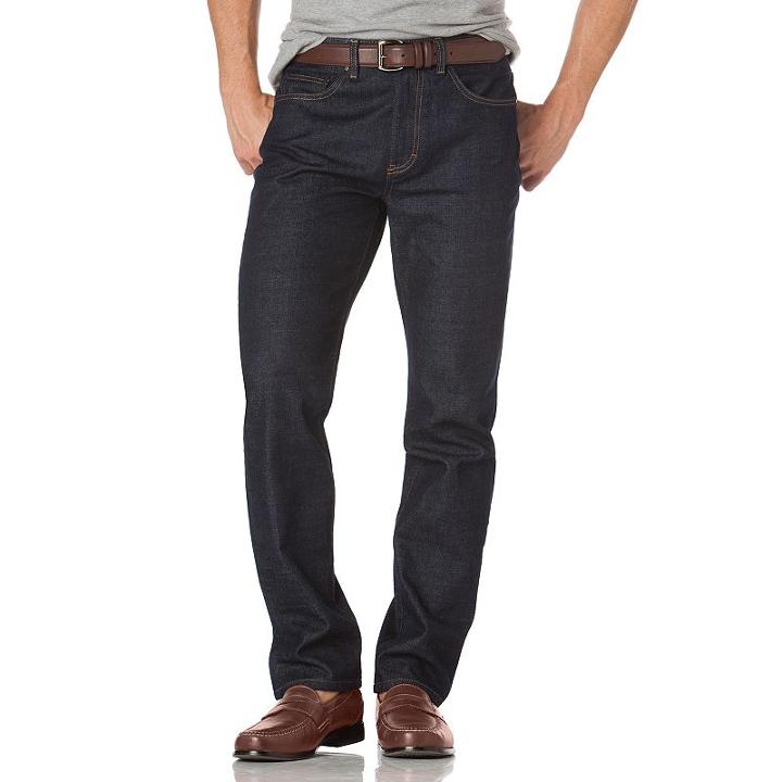 Men's Chaps 5-pocket Slim Straight-fit Jeans, Size: 30x32, Blue