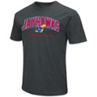 Men's Kansas Jayhawks Wordmark Tee, Size: Large, Dark Blue