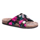 Muk Luks Coco Women's Slide Sandals, Size: 10, Black Multi