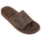 Adult South Carolina Gamecocks Memory Foam Slide Sandals, Men's, Size: Xs, Brown