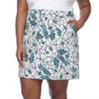 Plus Size Croft & Barrow&reg; Twill Skort, Women's, Size: 18 W, White