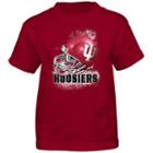 Boys 4-7 Indiana Hoosiers Helmet Tee, Boy's, Size: S(4), Red