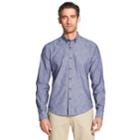 Men's Izod Saltwater Blues Slim-fit Button-down Shirt, Size: Small, Blue (navy)