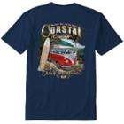 Men's Newport Blue Coastal Cruisin Vw Tee, Size: Large, Blue Other