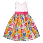 Girls 7-16 American Princess Multicolor Floral Skirt Dress, Girl's, Size: 7, White Oth
