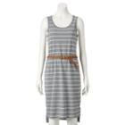 Women's Sonoma Goods For Life&trade; Midi Tank Dress, Size: Medium, Grey Other