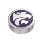 Fiora Sterling Silver Kansas State Wildcats Bead, Women's, Multicolor
