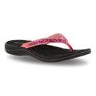 Easy Street Token Women's Flip-flops, Size: 7 Wide, Orange Oth