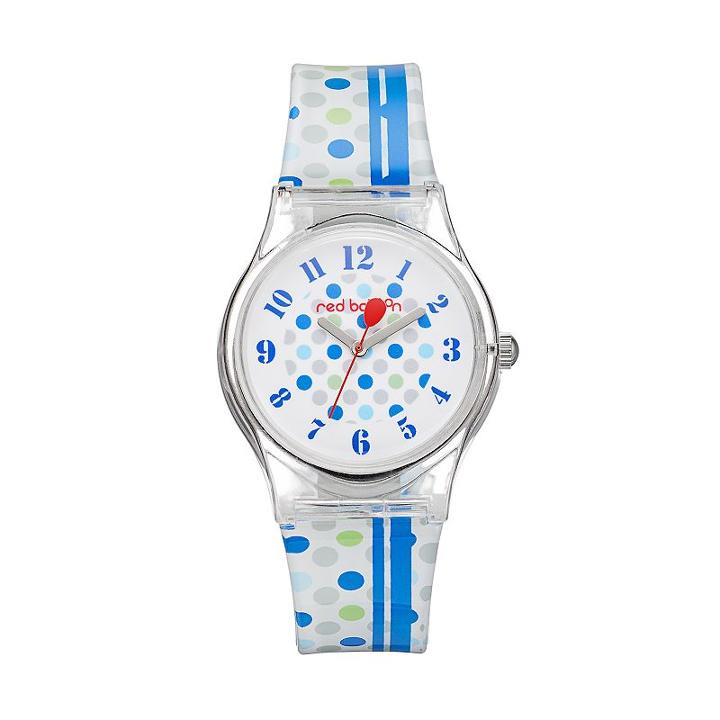 Red Balloon Kids' Polka Dot Watch, Kids Unisex, Multicolor