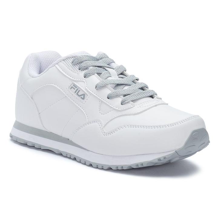 Fila&reg; Cress Leather Women's Casual Shoes, Size: 9.5, Natural