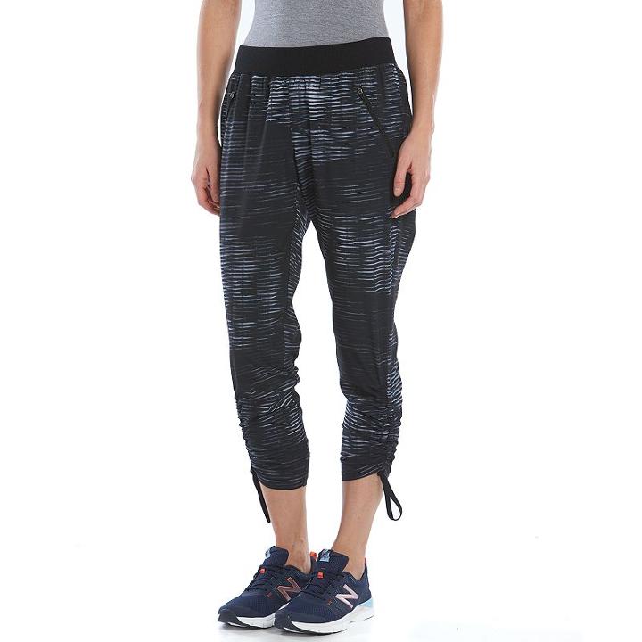 Women's Tek Gear&reg; On The Go Convertible Capris, Size: Xl, Black