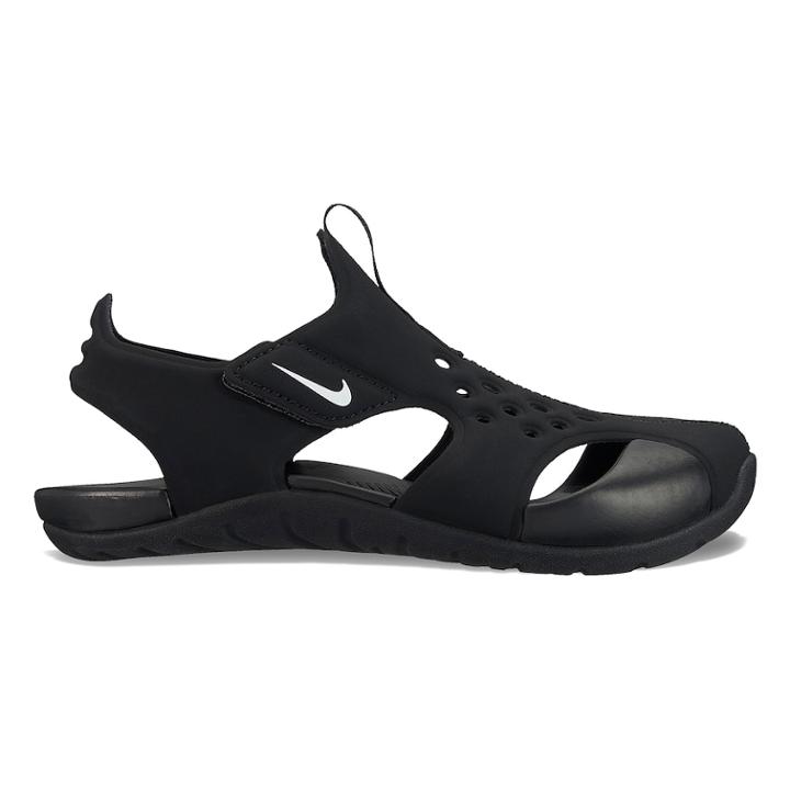 Nike Sunray Protect 2 Pre-school Boys' Sandals, Size: 3, Black