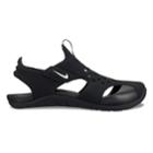 Nike Sunray Protect 2 Pre-school Boys' Sandals, Size: 3, Black