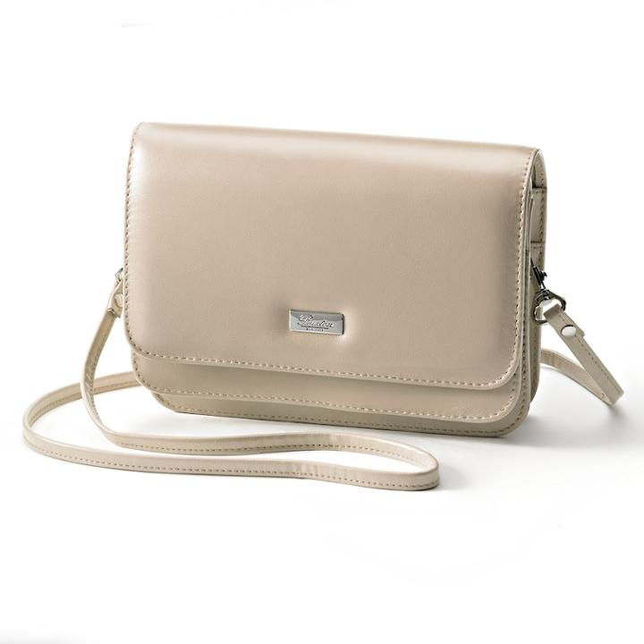 Buxton Double-flap Convertible Shoulder Bag, Women's, Beige