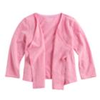 'toddler Girl Jumping Beans&reg; Open Front Cardigan, Size: 3t, Brt Pink